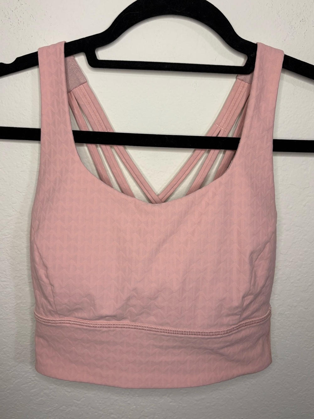 Lululemon Pink Free to Be Elevated Strappy Sports Bra size 4 - Picture 2 of 9